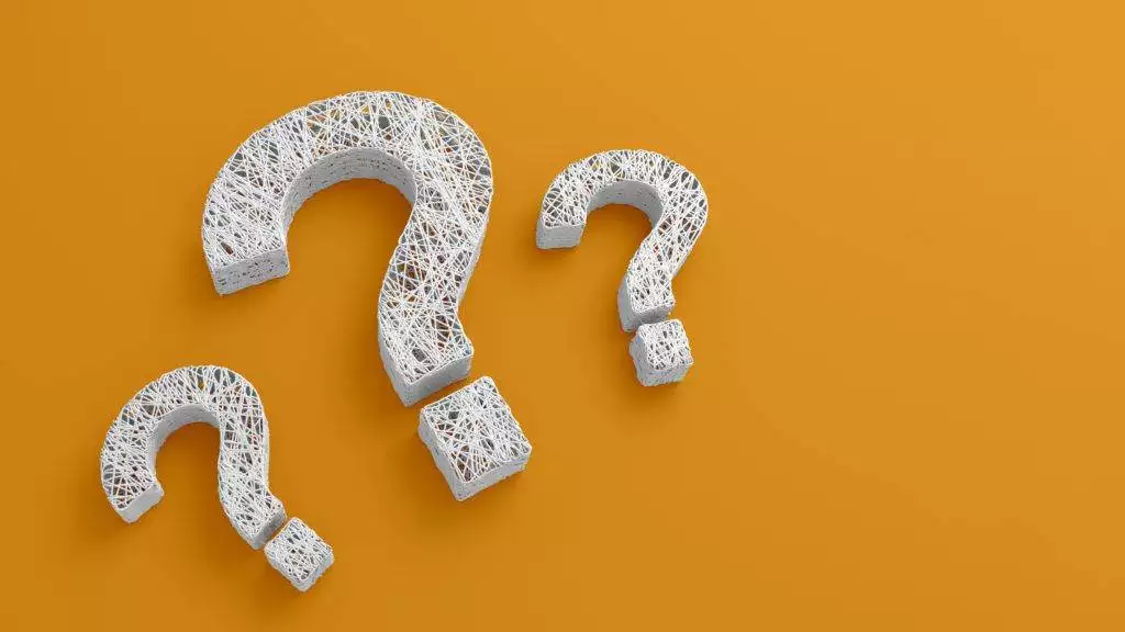 question mark