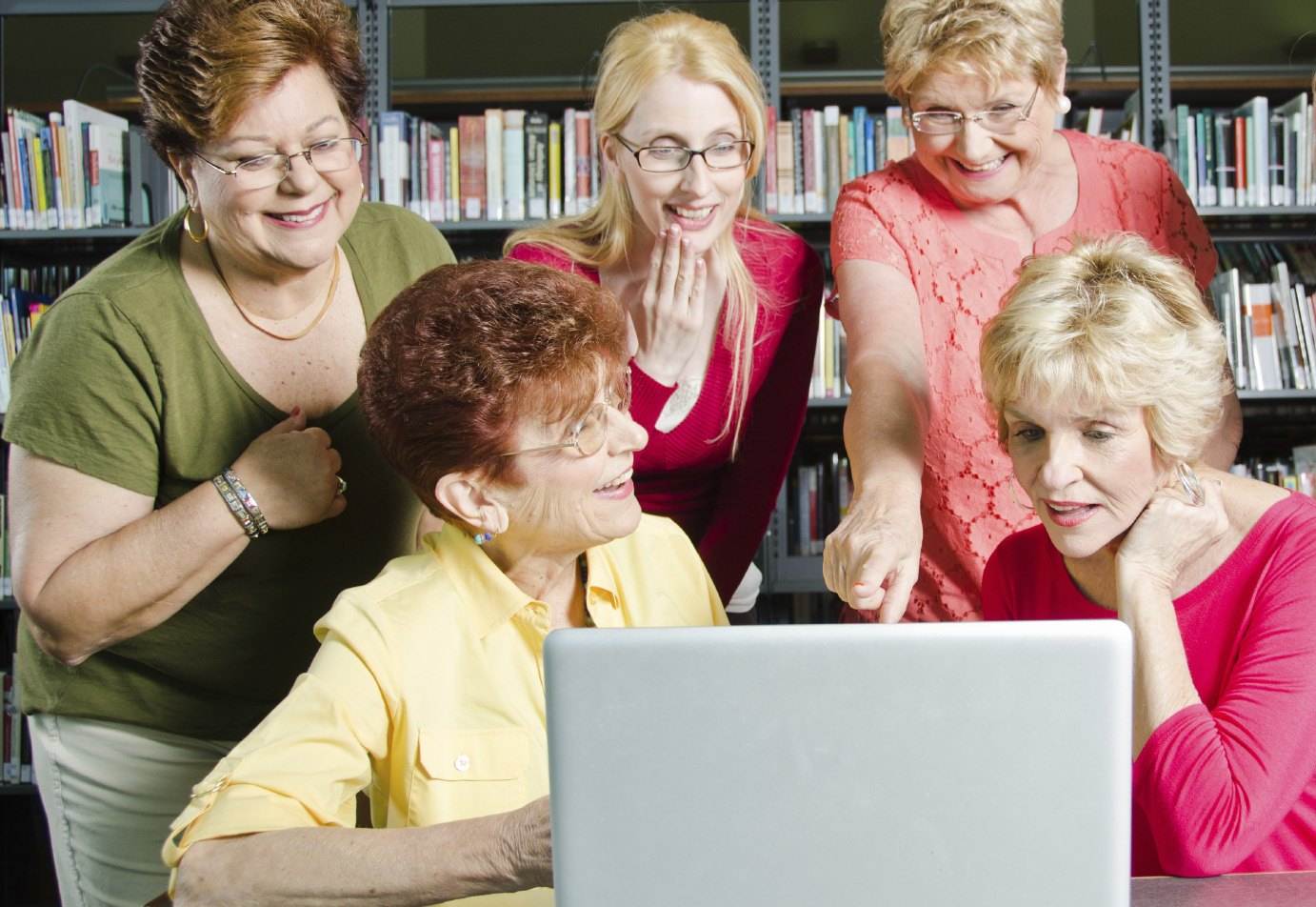 group of women online