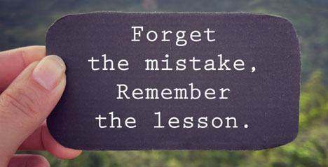 Forget The Mistake Blog Img