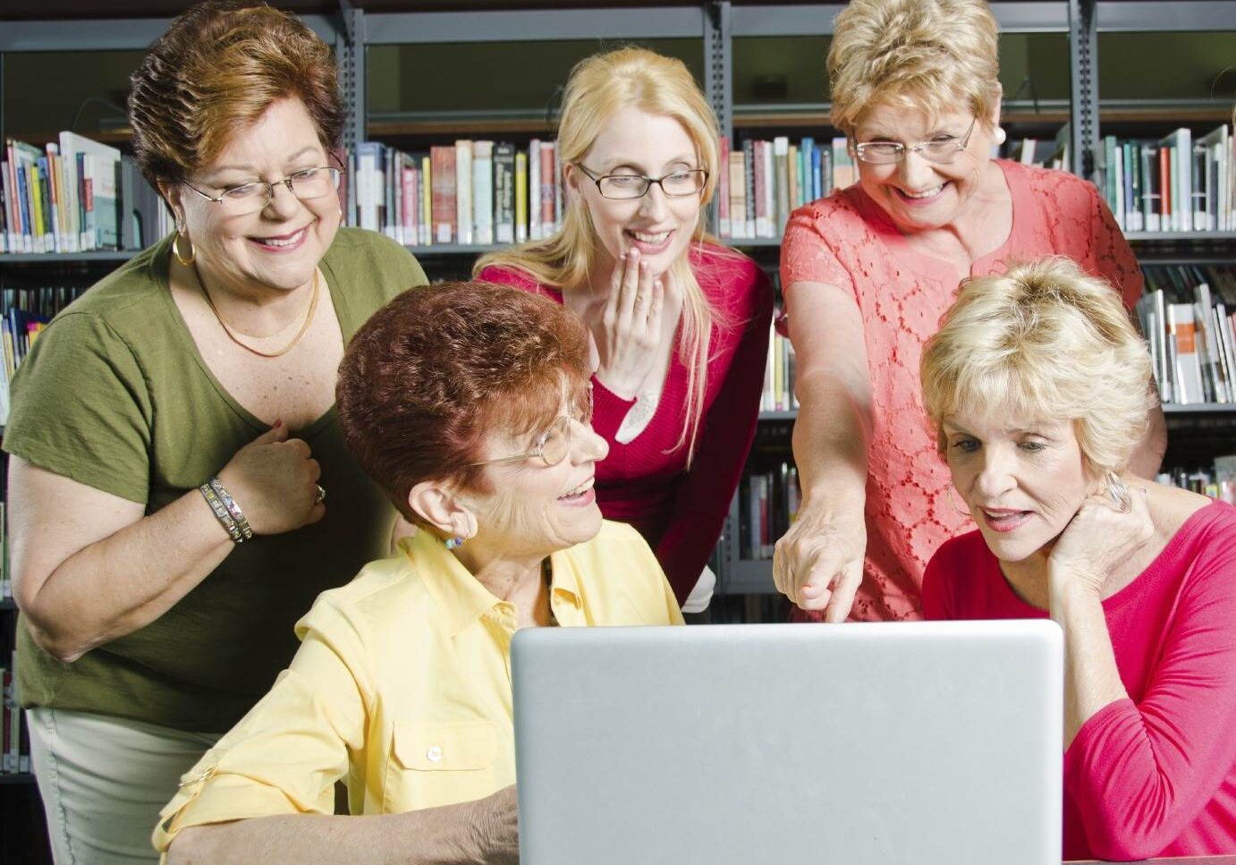 group of women online